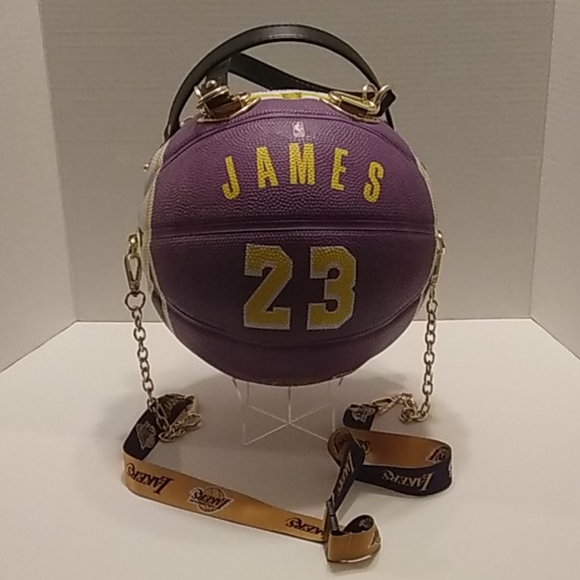 LIMITED EDITION Lebron James LAKERS Basketball Purse 🏀 (LAST ONE) - Picture 6 of 16